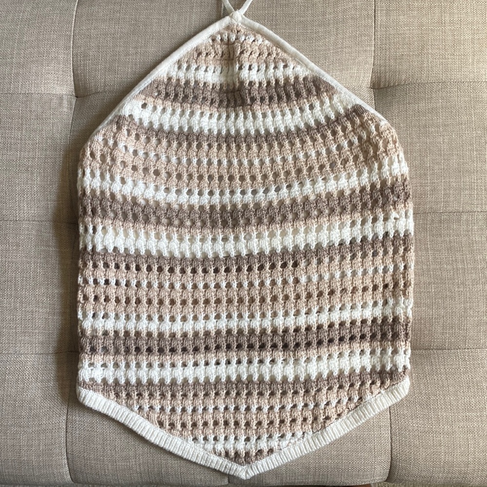 Crochet Bandana Hem Tank